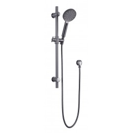 BGM02 Gun Metal Shower on Rail
